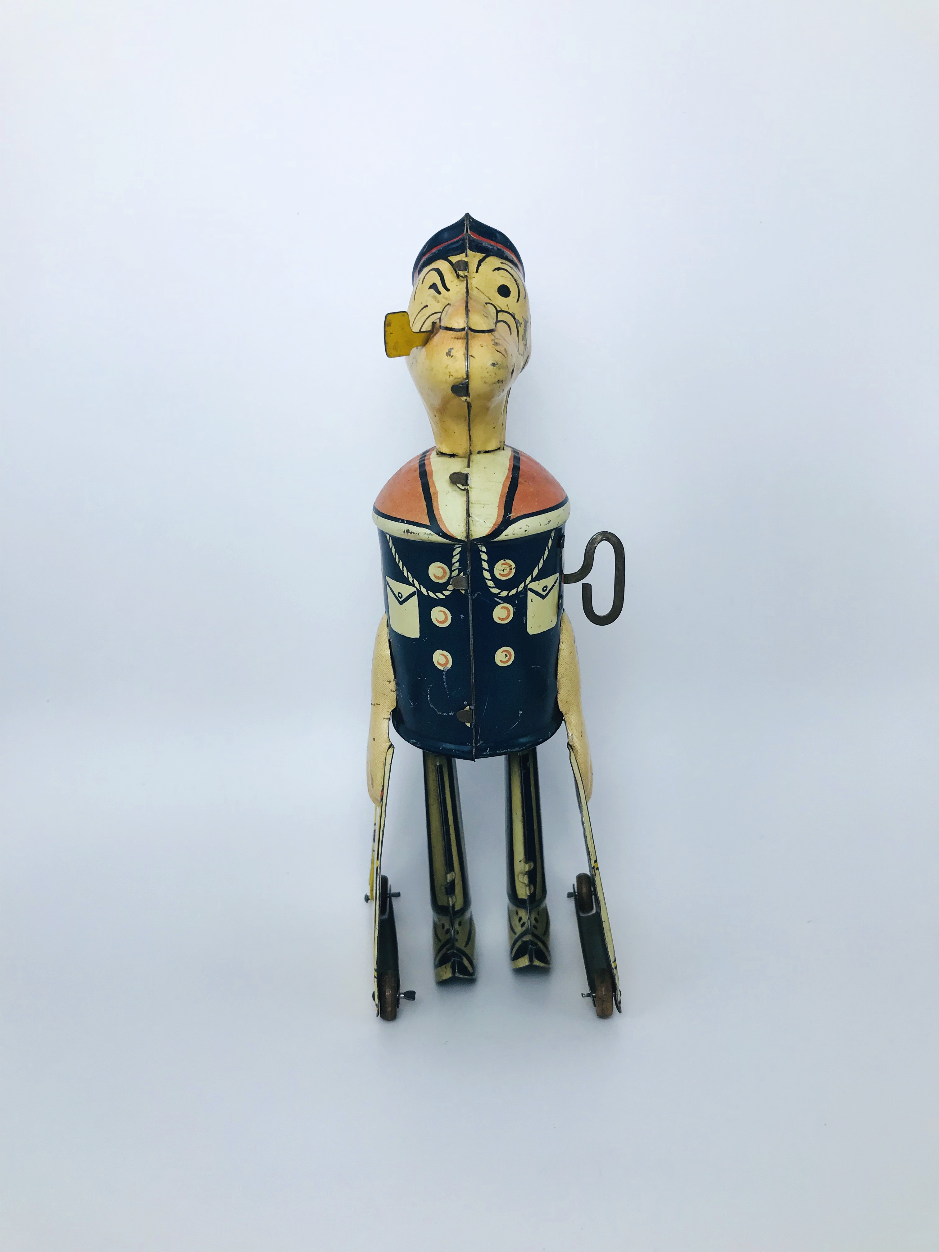 30's Marx Walking Popeye Tin Toy ของเล่นสังกะสีป๊อปอาย