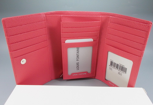 กระเป๋าสตางค์ LOUIS FONTAINE สีปูน ใหม่ แท้