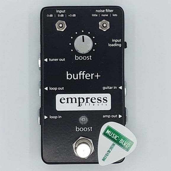 Empress Effects Buffer+ Analog I/O Interface Guitar Pedal with Switchable Boost