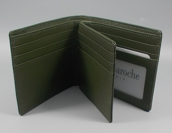 กระเป๋าสตางค์ Guy Laroche เขียวทหาร ใหม่ แท้