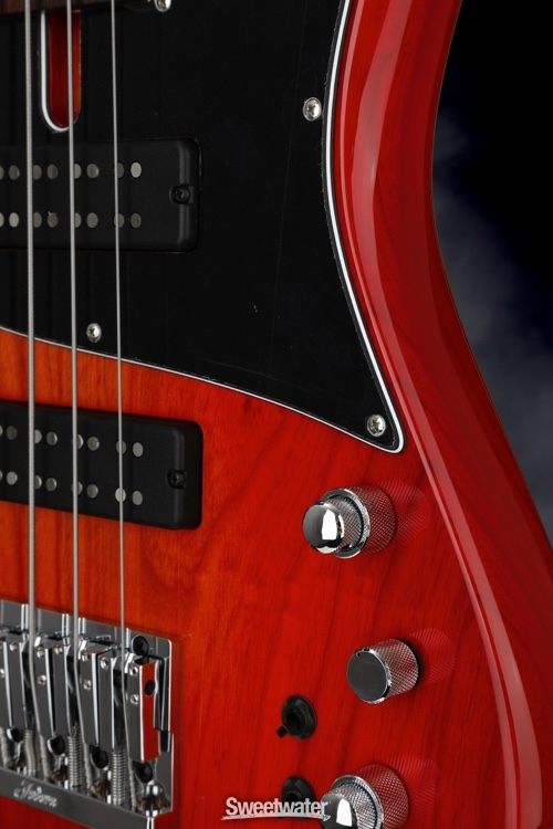 Fodera Emperor Standard Classic Special Run - Cherry Burst, Ash Body, Rosewood Fingerboard