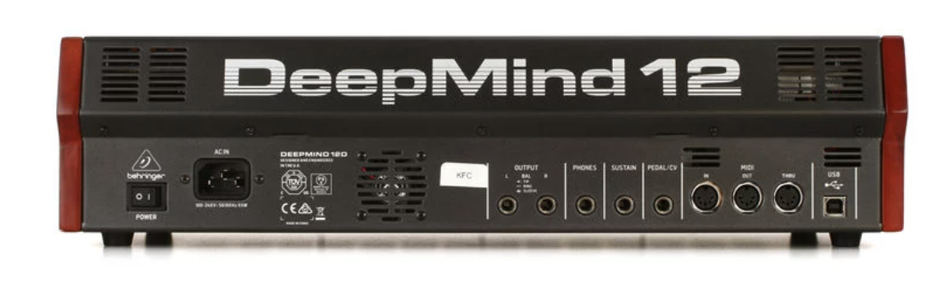 Behringer DeepMind 12D 12-voice Analog Desktop Synthesizer