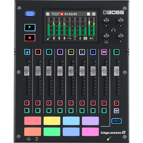 Boss Gigcaster 8 Streaming Mixer