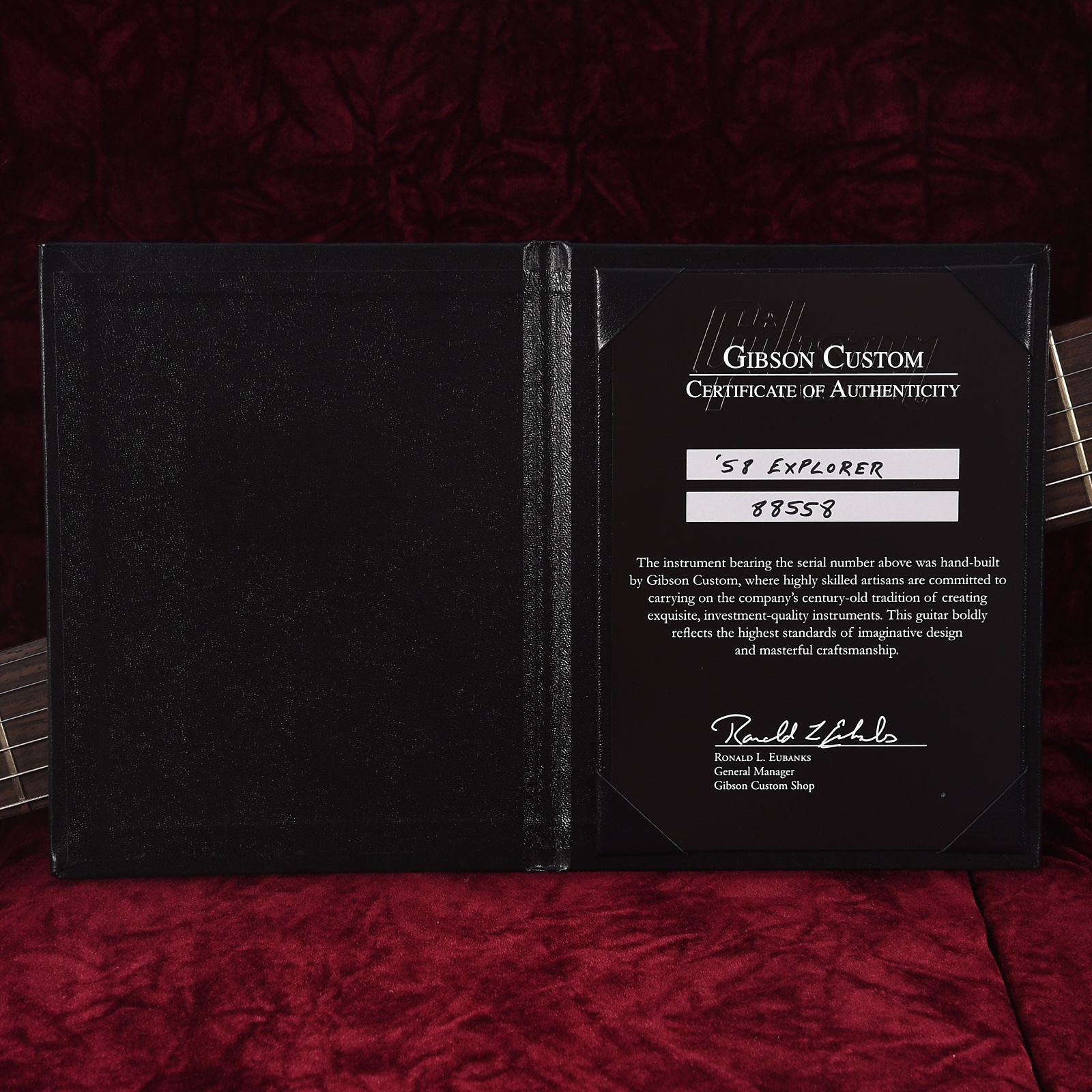 Gibson Custom Shop 58 Mahogany Explorer - Heavy Antique Pelham Blue