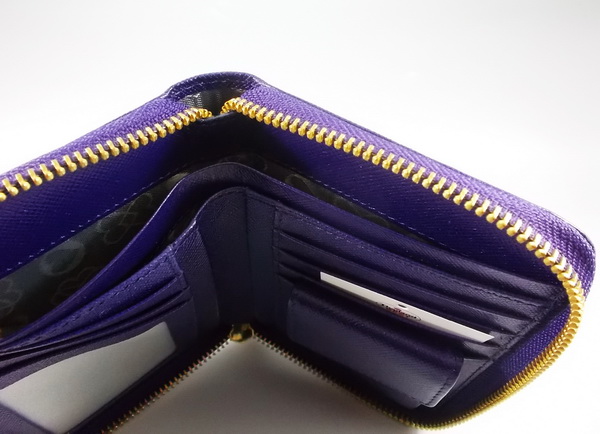 กระเป๋าสตางค์ MORGAN DE TOI ม่วงเข้ม ใหม่ แท้