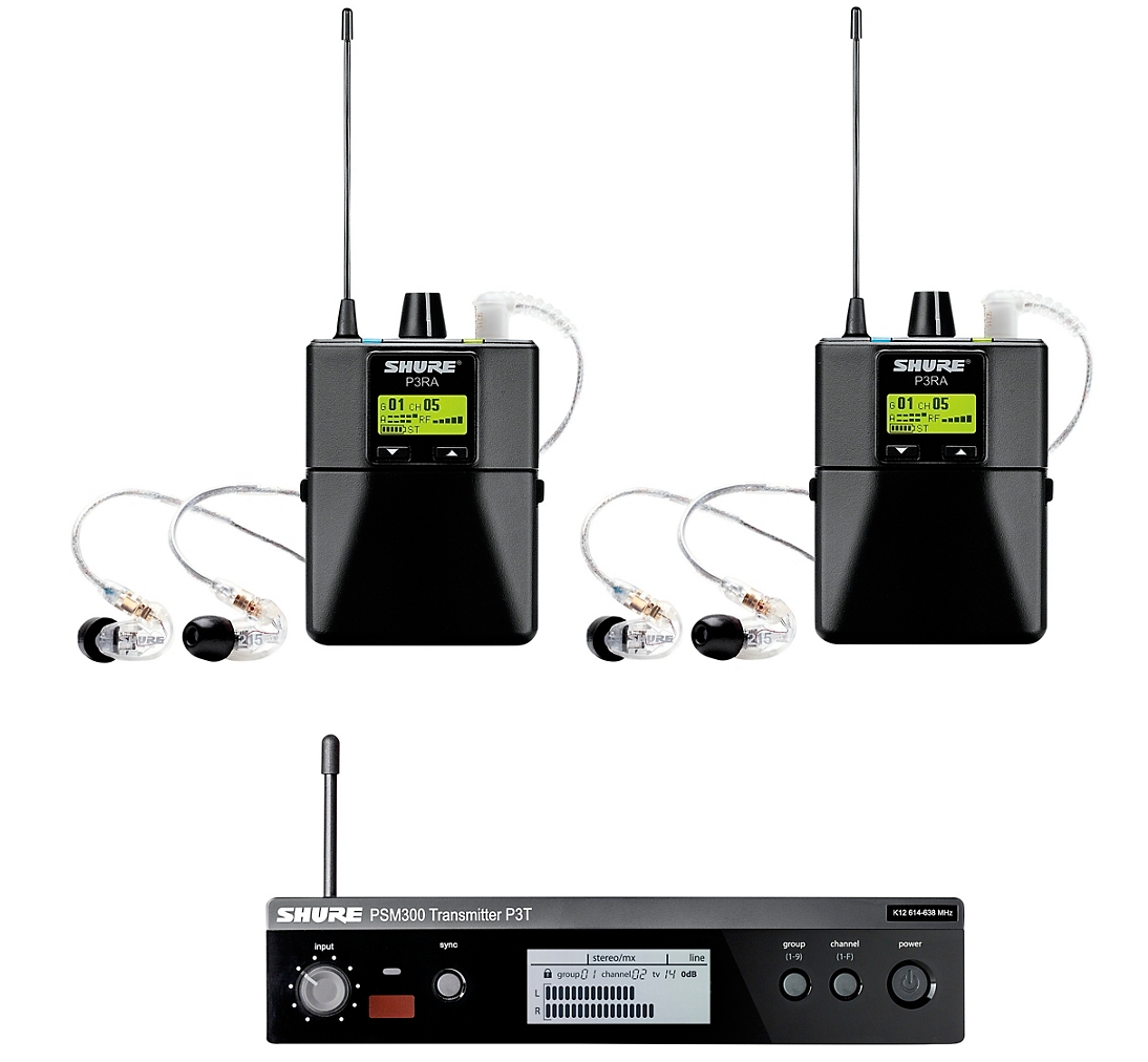 Shure PSM 300 TwinPack Pro Band G20