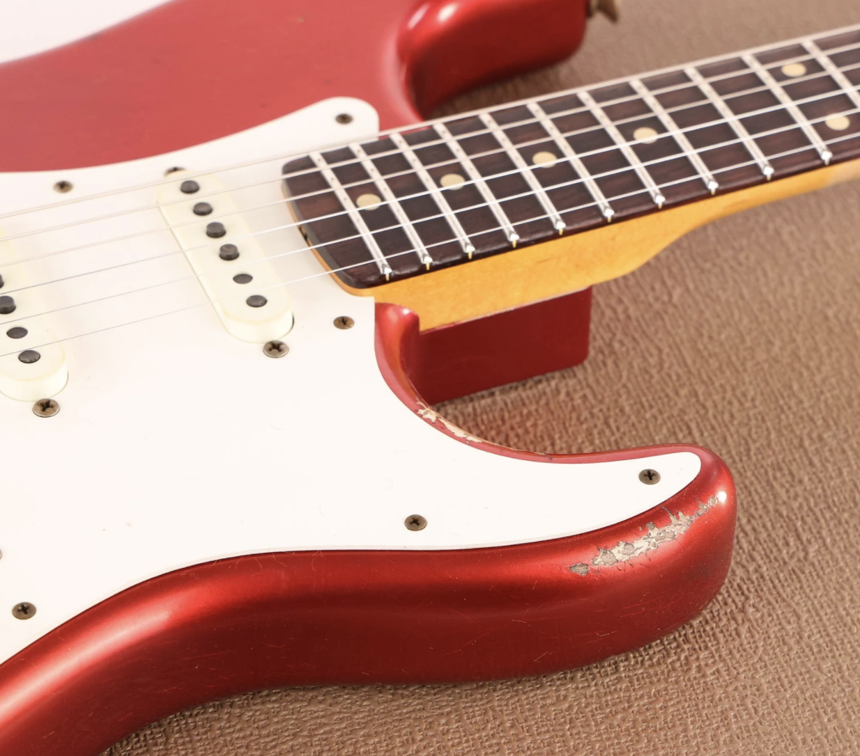 Fender Custom Shop Limited Edition 1959 Stratocaster Relic Faded Aged Candy Apple Red