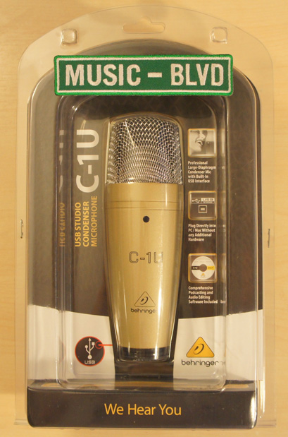 Behringer C-1U Studio Condenser USB Microphone