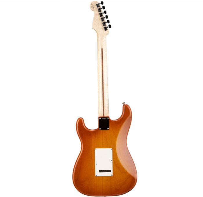 Fender Custom Shop Custom Deluxe Stratocaster Electric Guitar with Maple Fingerboard