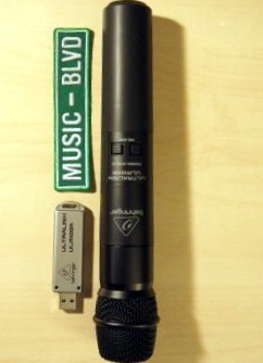 Behringer Ultralink ULM100 USB Digital Wireless Microphone