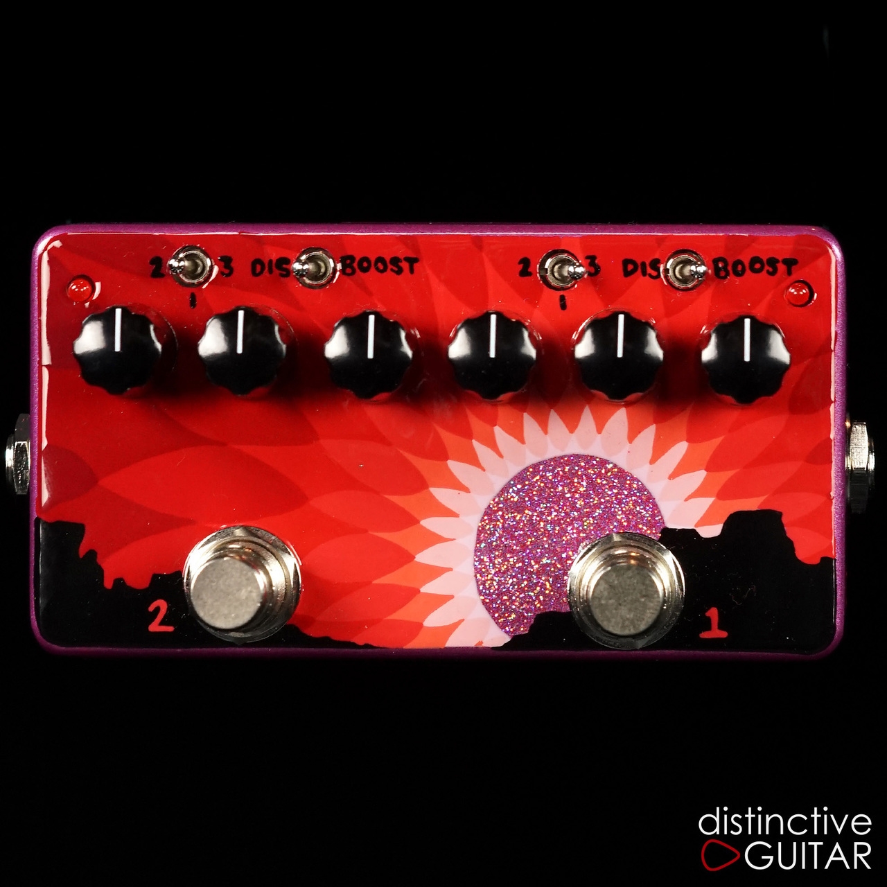 Zvex Double Rock Distortion NAMM Custom Painted No.D133