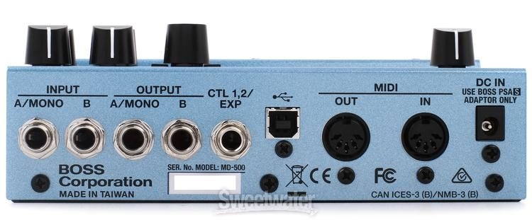 Boss MD-500 Modulation Pedal