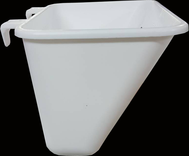 กระถางต้นไม้สวนแนวตั้งขนาดใหญ่ สีขาว