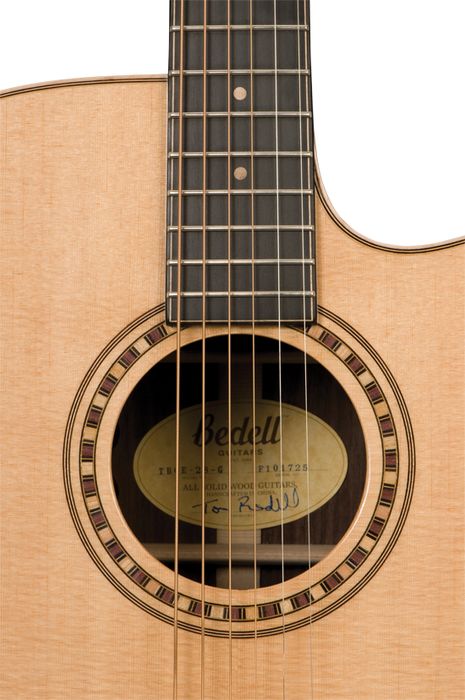 Bedell Performance TBCE-28-G Dreadnought Cutaway Acoustic-Electric Guitar Gloss Natural