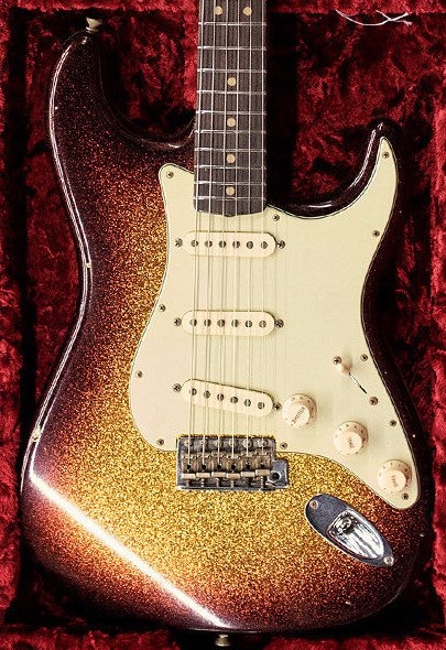 Fender Custom Shop 1963 Journeyman Relic Stratocaster - 3-Tone Sunburst Sparkle - NAMM