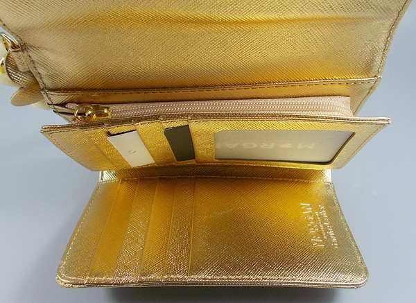 กระเป่าสตางค์ MORGAN ทอง ใหม่ แท้