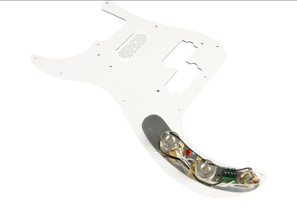 DiMarzio Model P Bass Pre-Wired Pickguard Black