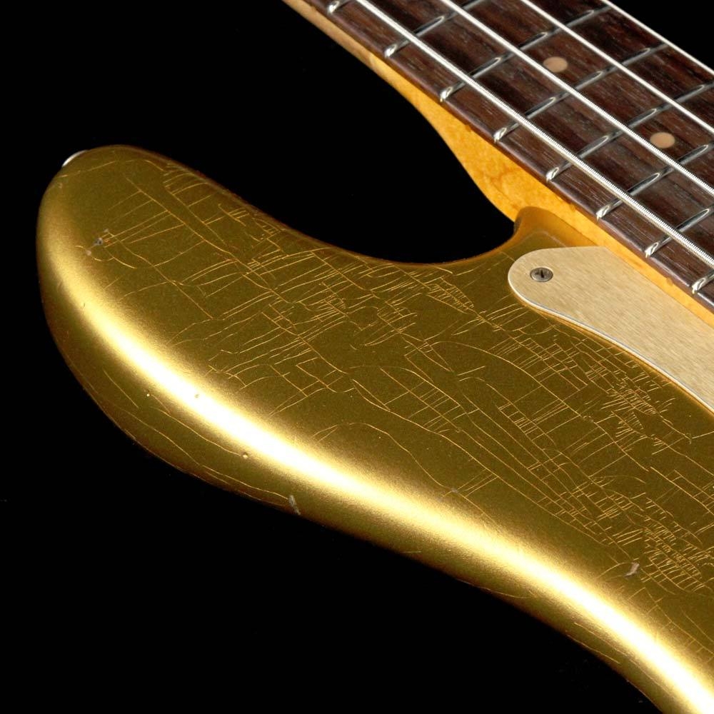 Fender Custom Shop 59 Precision Bass Relic - Aged Aztec Gold