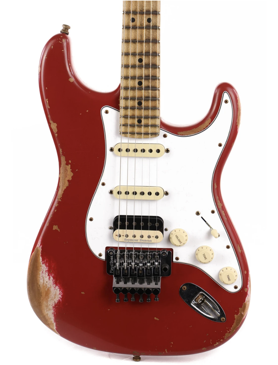 Fender Custom Shop ZF Stratocaster Heavy Relic Dakota Red Music Zoo Exclusive