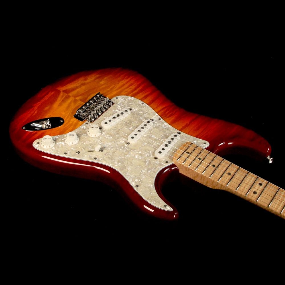 Fender Custom Shop Masterbuilt Greg Fessler 1966 Stratocaster - Aged Cherry Sunburst NOS