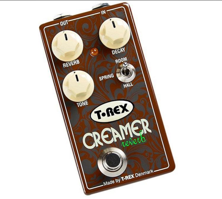 T-Rex Engineering 3-Mode Creamer Reverb Guitar Effects Pedal