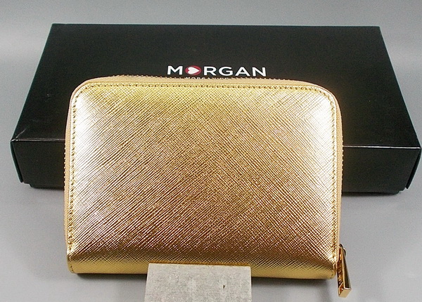 กระเป๋าสตางค์ MORGAN DE TOI ทอง ใหม่ แท้