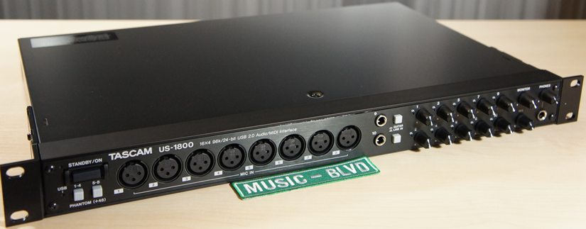 TASCAM US-1800 USB 2.0 Audio/Midi Interface