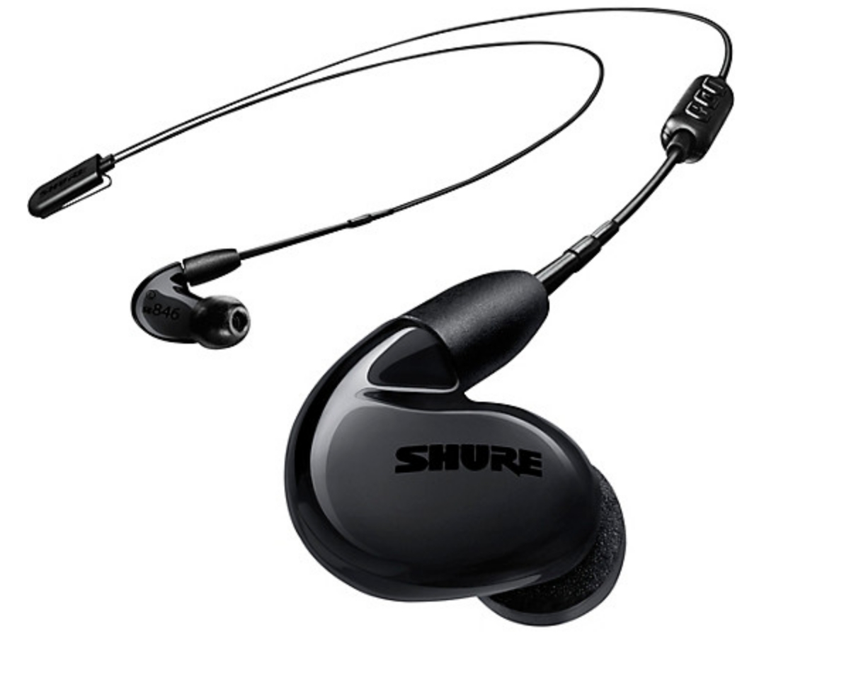 Shure SE846 Sound Isolating Earphones Black,Crystal Clear,Metallic bronze,Blue