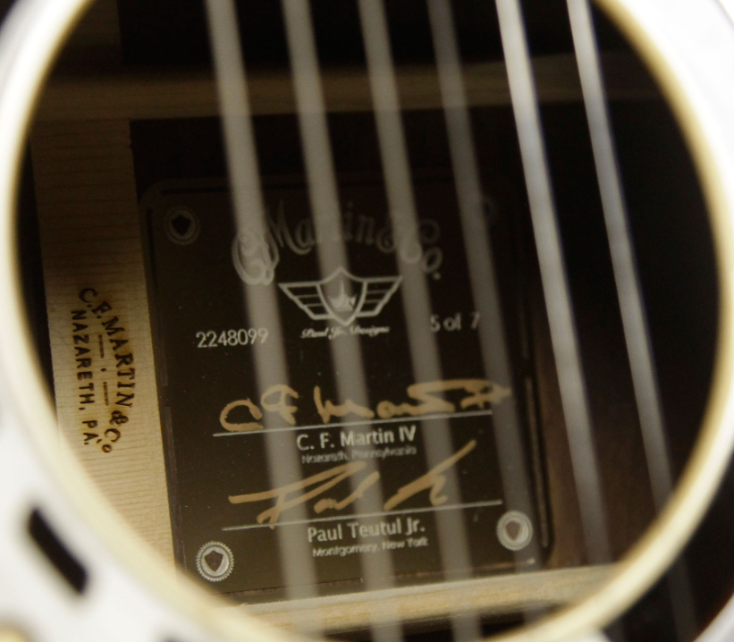 MARTIN NAMM LIMITED RUN AMERICAN CHOPPER CUSTOM GUITAR # 5 OF 7 14 FRET DREADNOUGHT