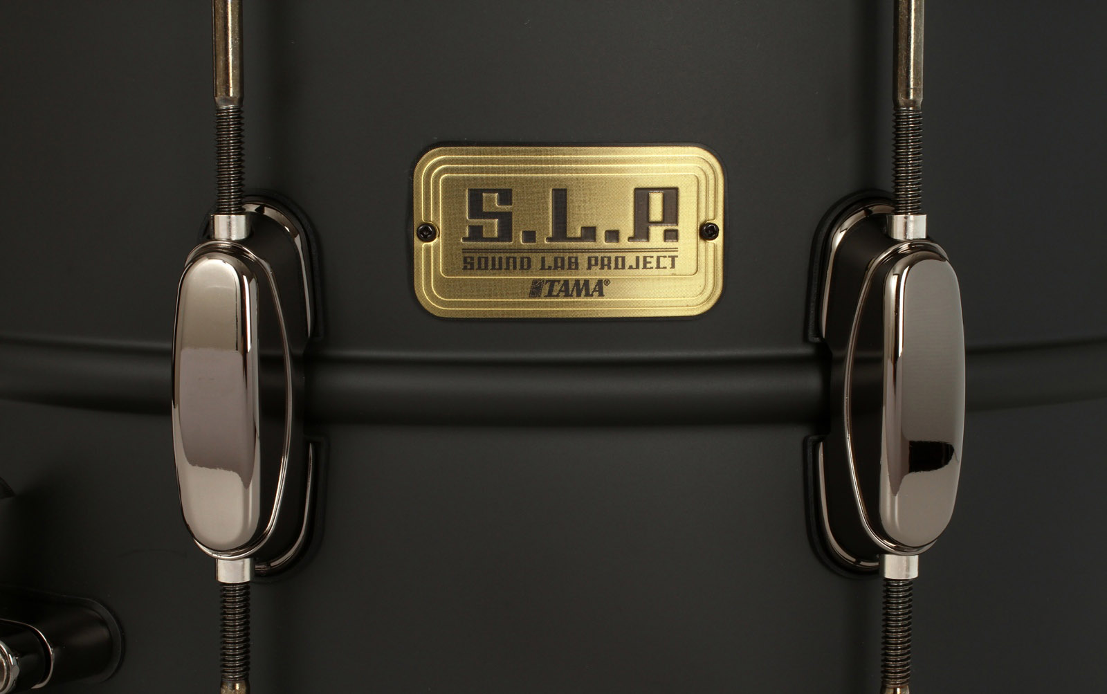 Tama S.L.P. Big Black Steel Snare Drum 14x8 Inch