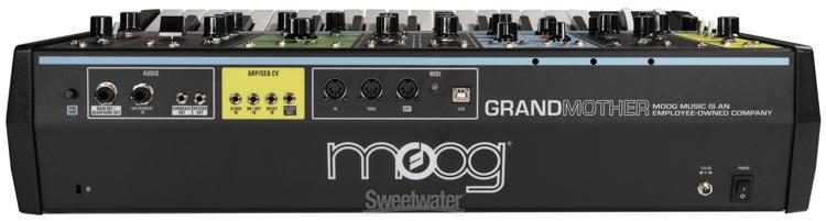 Moog Grandmother Semi-Modular Eurorack Analog Synthesizer and Step Sequencer