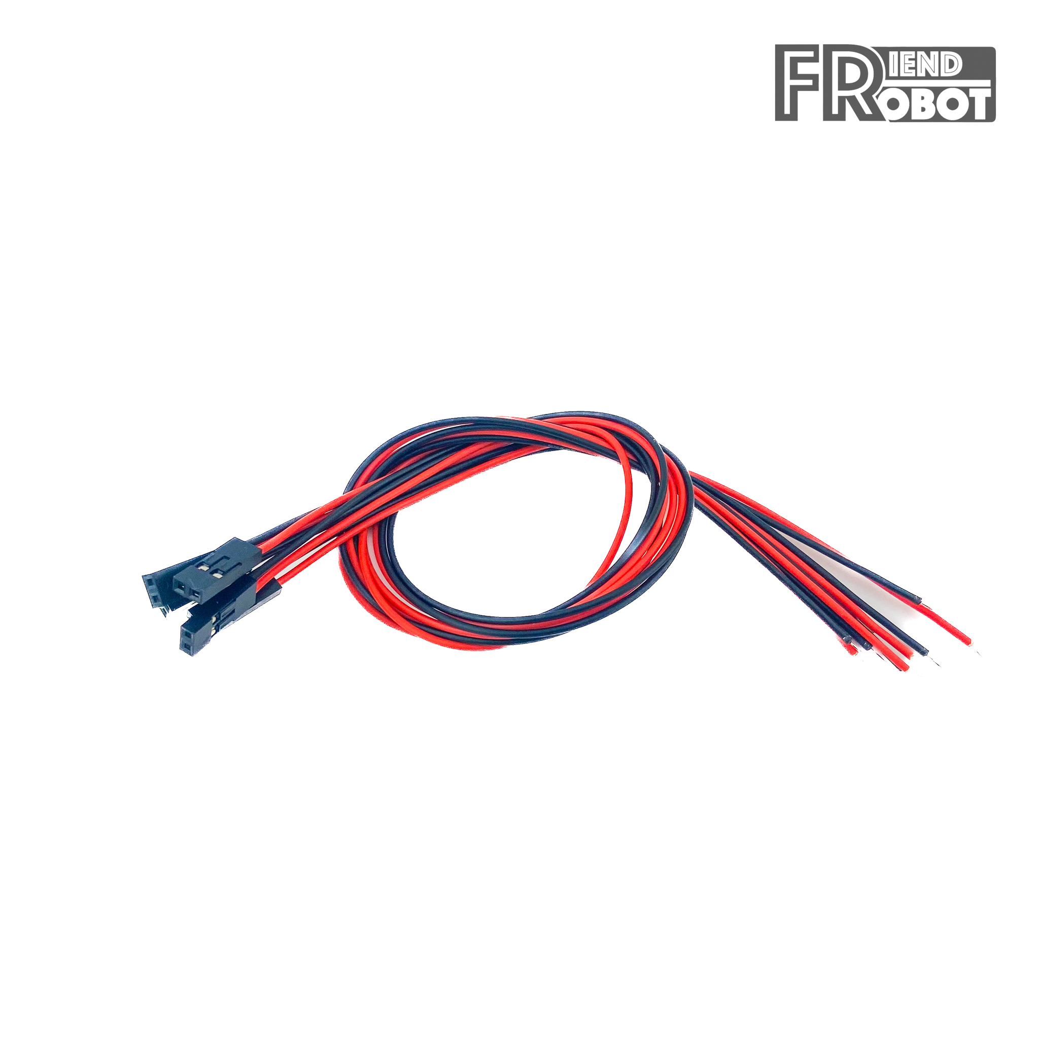 สายต่อมอเตอร์ พร้อมหัวเสียบ ปลายไล้ตะกั่ว (แพ็ค 5 เส้น)