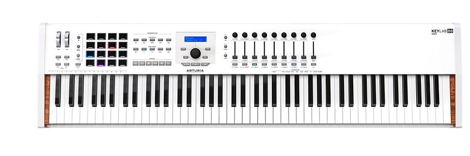 Arturia KeyLab 88 MKII Keyboard Controller White