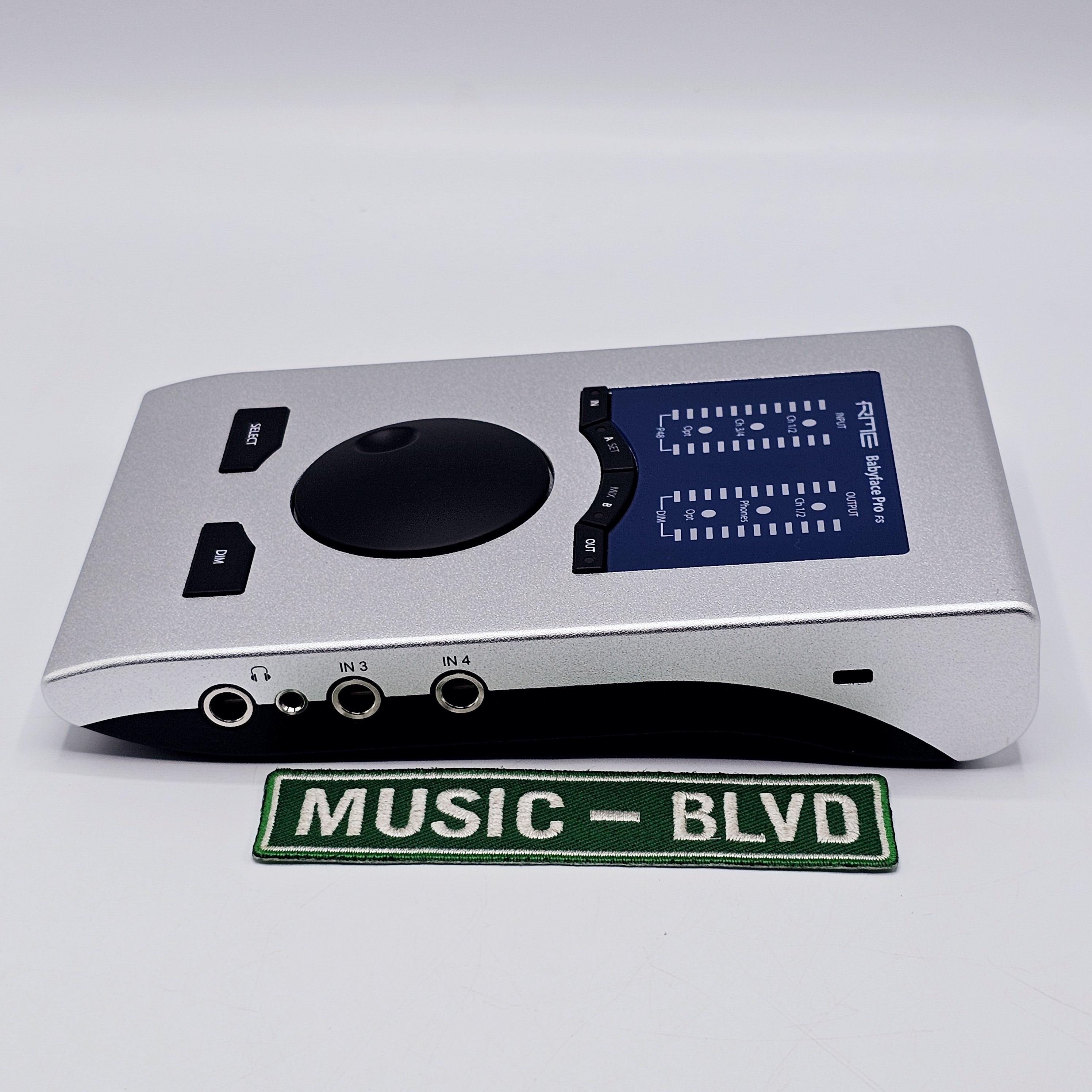 RME Babyface Pro FS 24-channel USB Audio Interface