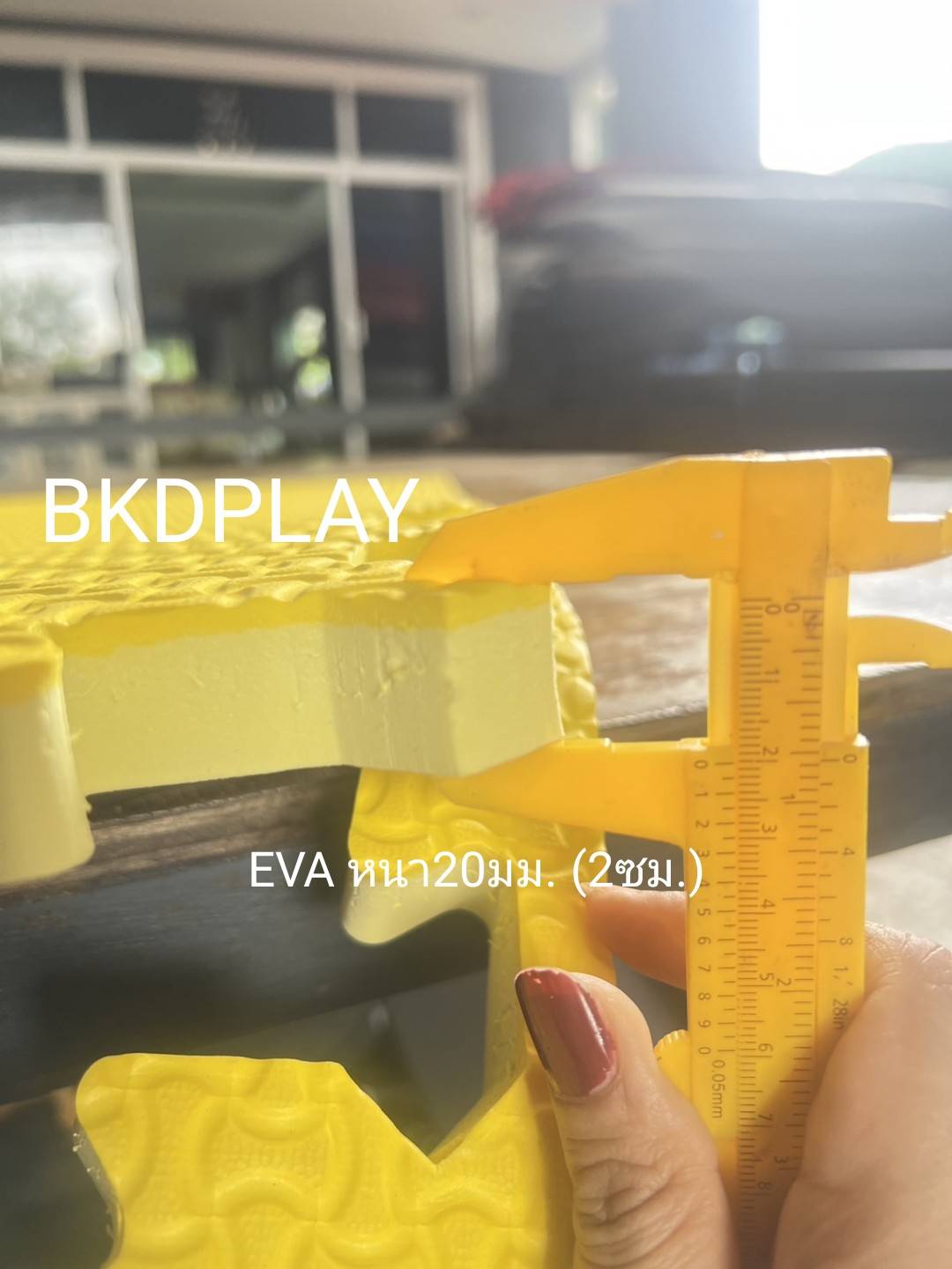 แผ่นโฟมยางจิ๊กซอว์ EVA งานไทยเกรดA แผ่นยางงานในร่ม ขนาดแผ่น100x100x4.5 ซม. หนา 45 มม. ,แผ่นกันกระแทก,โฟมยางปูพื้น,จิ๊กซอว์ปูพื้น, ปูกับห้องเด็ก ห้องออกกำลังกาย ค่ายมวย โรงยิม