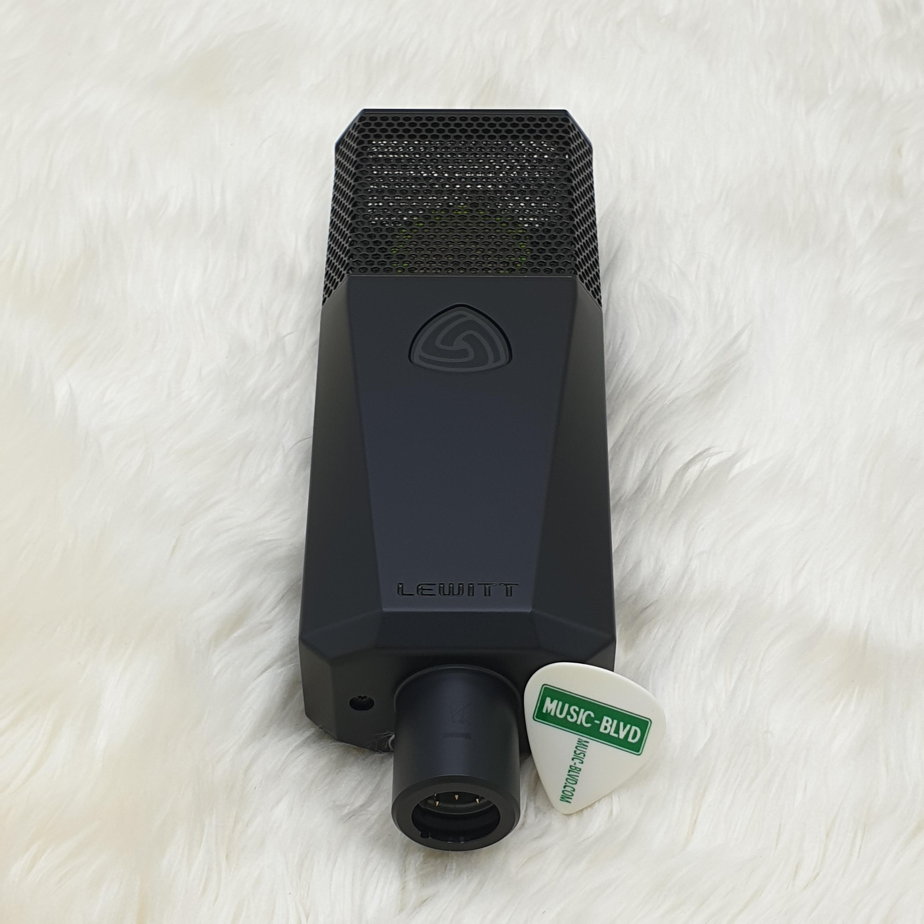 Lewitt PURE TUBE Studio Set Cardioid Tube Microphone with Shockmount & Pop Filter