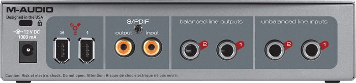 M-Audio FireWire Solo Mobile Audio Interface