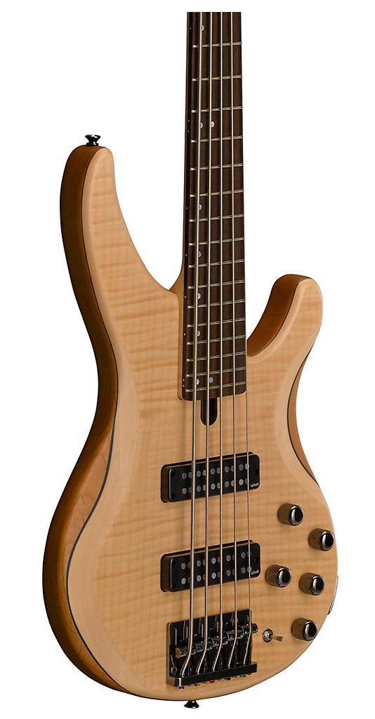 Yamaha TRBX605FM 5-String Electric Bass Natural Satin,dark red burst,matte amber,translucent black