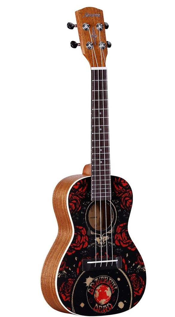 Alvarez GDU26C Grateful Dead Concert Ukulele DarkStar