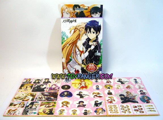 สติ๊กเกอร์ Sword Art Online (32ใบ) (กล่องคละลาย)