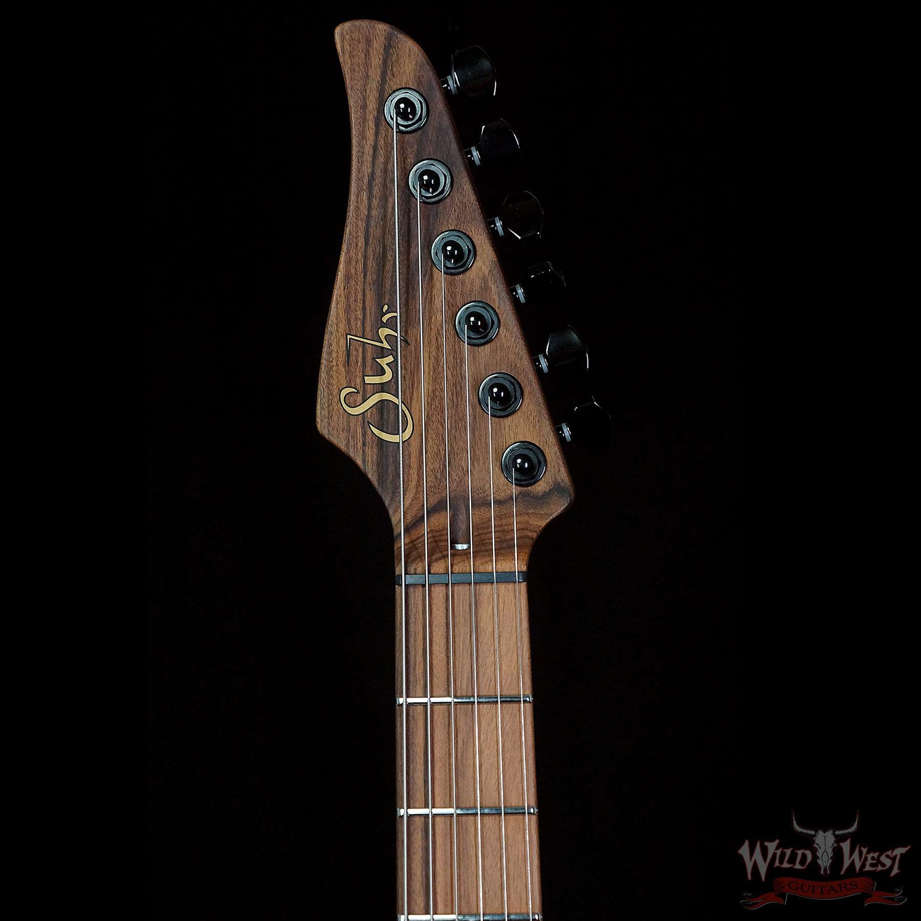 Suhr Custom Standard Maple Top Trans Charcoal Burst Reverse Head HSS No.22506