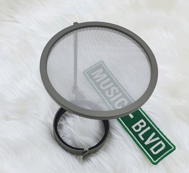 BSW REPOP - Green Pop Filter for RE20 Microphone - Green