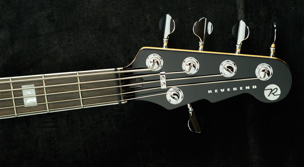 Reverend Mercalli 5 Bass - Black