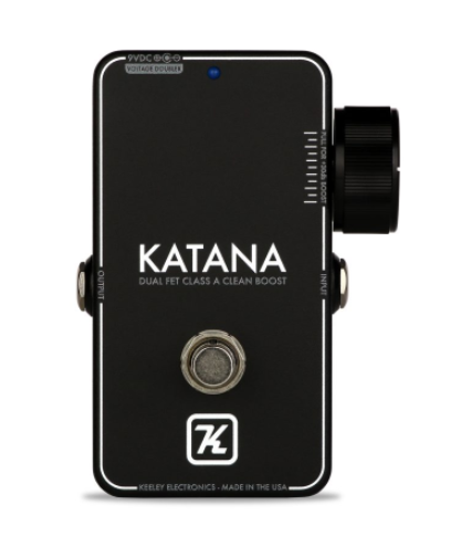 Keeley Katana Clean Boost – Black (Limited Time)