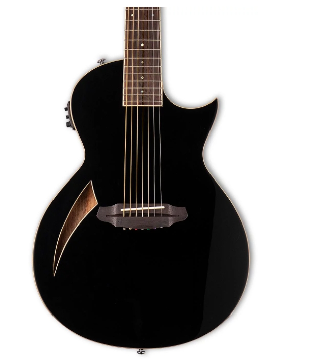ESP LTD TL-7 Acoustic-electric Guitar - Black