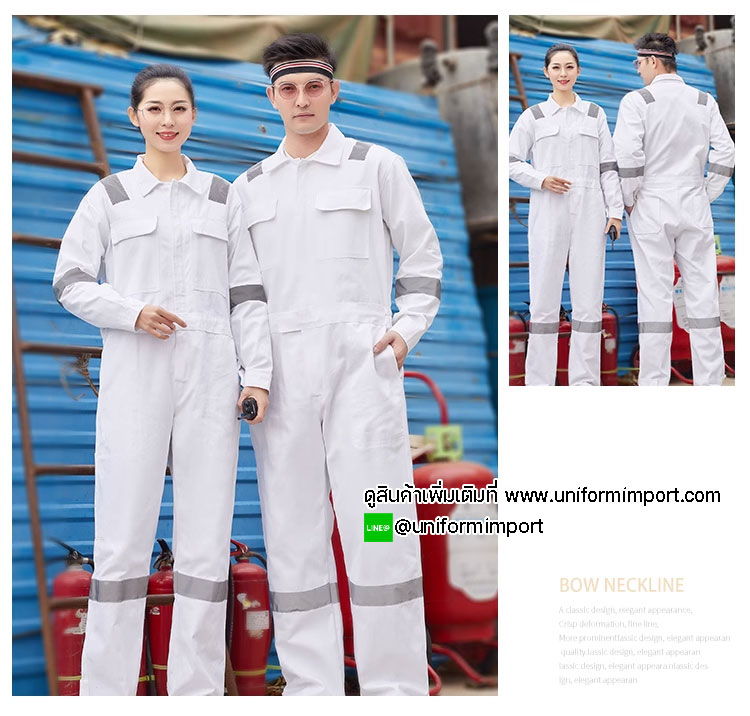 ชุดหมีช่าง ++คลิกภาพดูรายละเอียดด้านใน ชุดฟอร์มพนักงาน ชุดช่างโรงงาน ชุดทำงานผู้ชาย ชุด shop ช่าง ชุดช่างแขนยาว