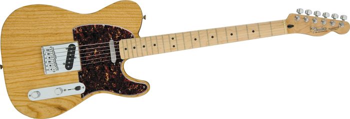 Fender Standard Telecaster Electric Guitar Ash Natural AshMaple Fretboard