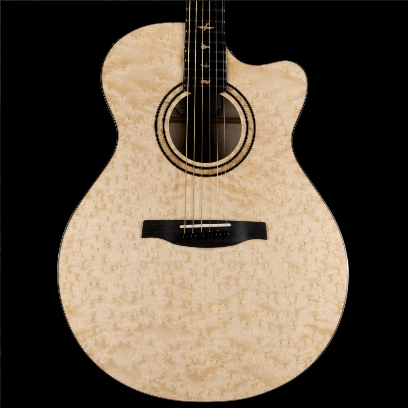 PRS Private Stock 8665 Angelus Birdseye Maple Top and Back Faded Whale Blue Neck and Sides