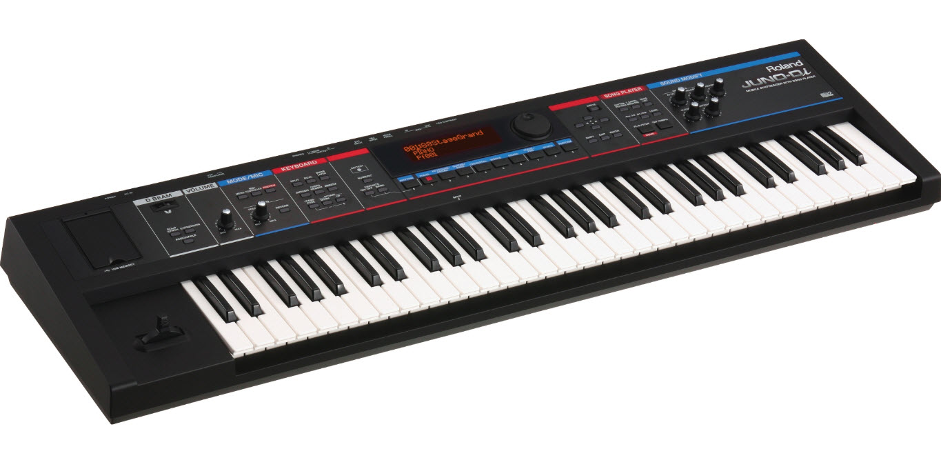 Roland JUNO-Di Synthesizer Keyboard Black or White