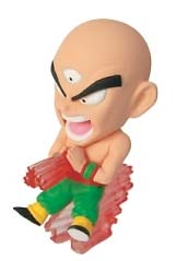 Tenshinhan Qigong gun : Dragonball Z Ultimate Technique Ver.01 Mini Big Head Figure (แท้)